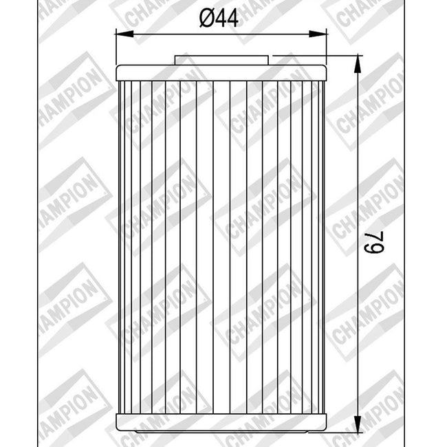 CHAMPION OIL FILTER ELEMENT - COF462 (562) Main Image