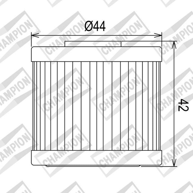 CHAMPION OIL FILTER ELEMENT - COF466 (566) Main Image