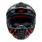 NITRO NZ302 TOXIC GREY/RED
