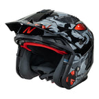 NITRO NZ302 TOXIC GREY/RED