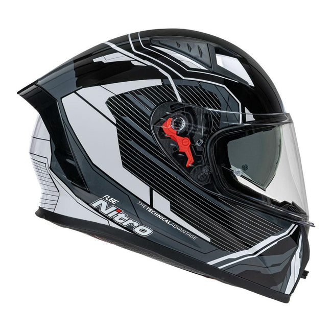 NITRO N501 FUSE GLOSS GREY/WHITE/BLACK Hover Image
