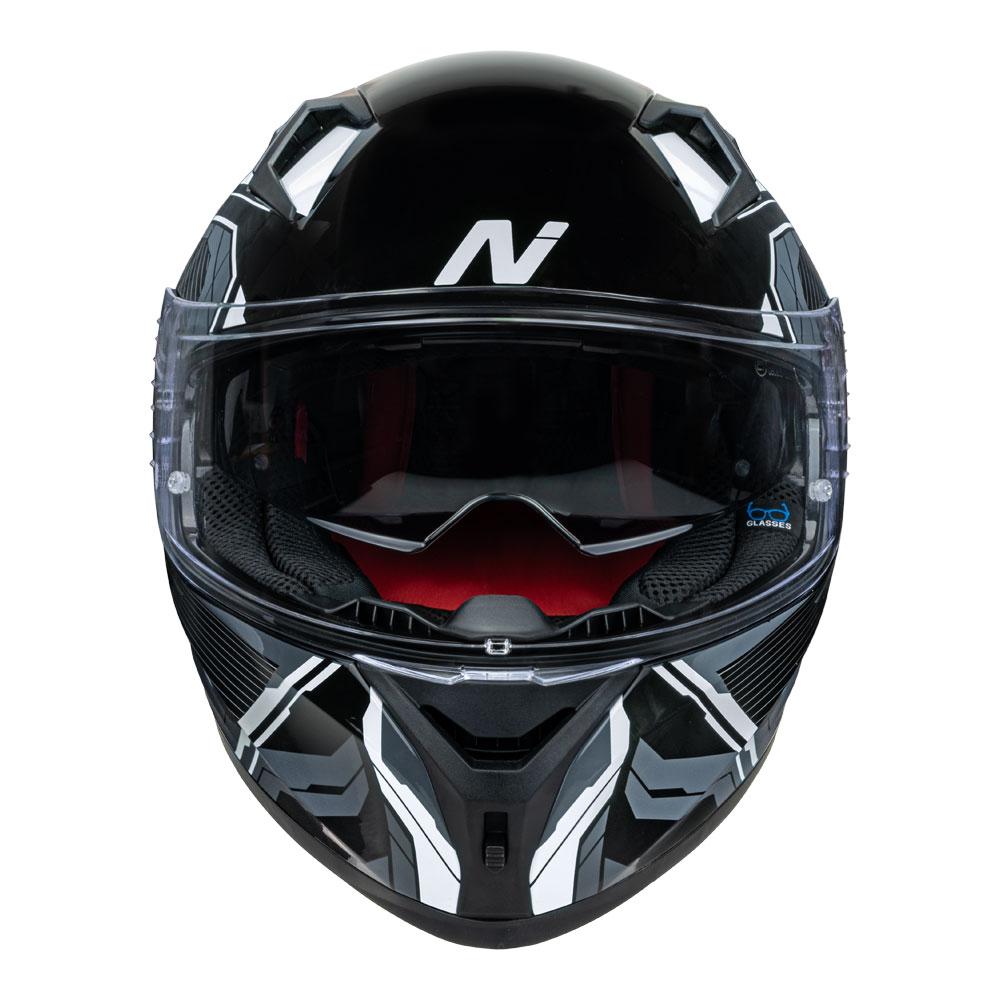 NITRO N501 FUSE GLOSS GREY/WHITE/BLACK