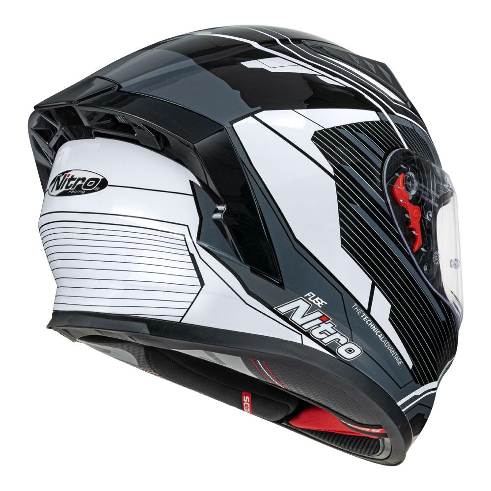 NITRO N501 FUSE GLOSS GREY/WHITE/BLACK