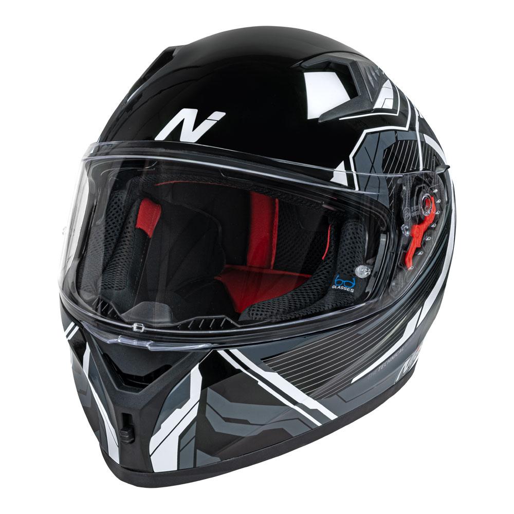 NITRO N501 FUSE GLOSS GREY/WHITE/BLACK