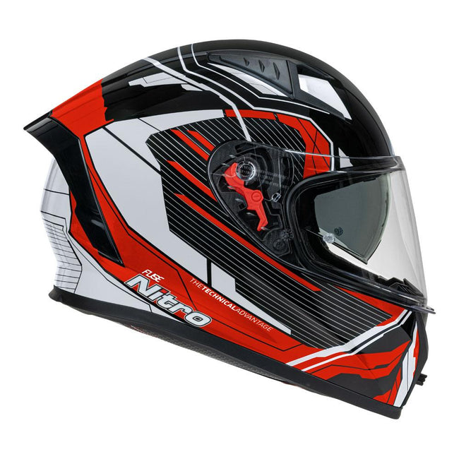 NITRO N501 FUSE GLOSS RED/WHITE/BLACK Hover Image