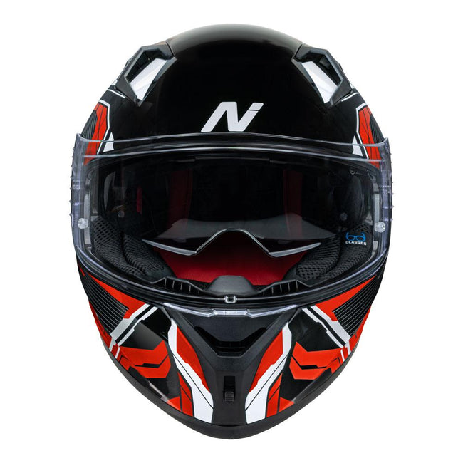NITRO N501 FUSE GLOSS RED/WHITE/BLACK Main Image