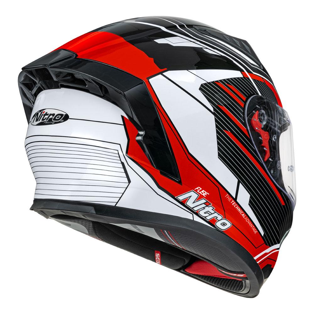 NITRO N501 FUSE GLOSS RED/WHITE/BLACK