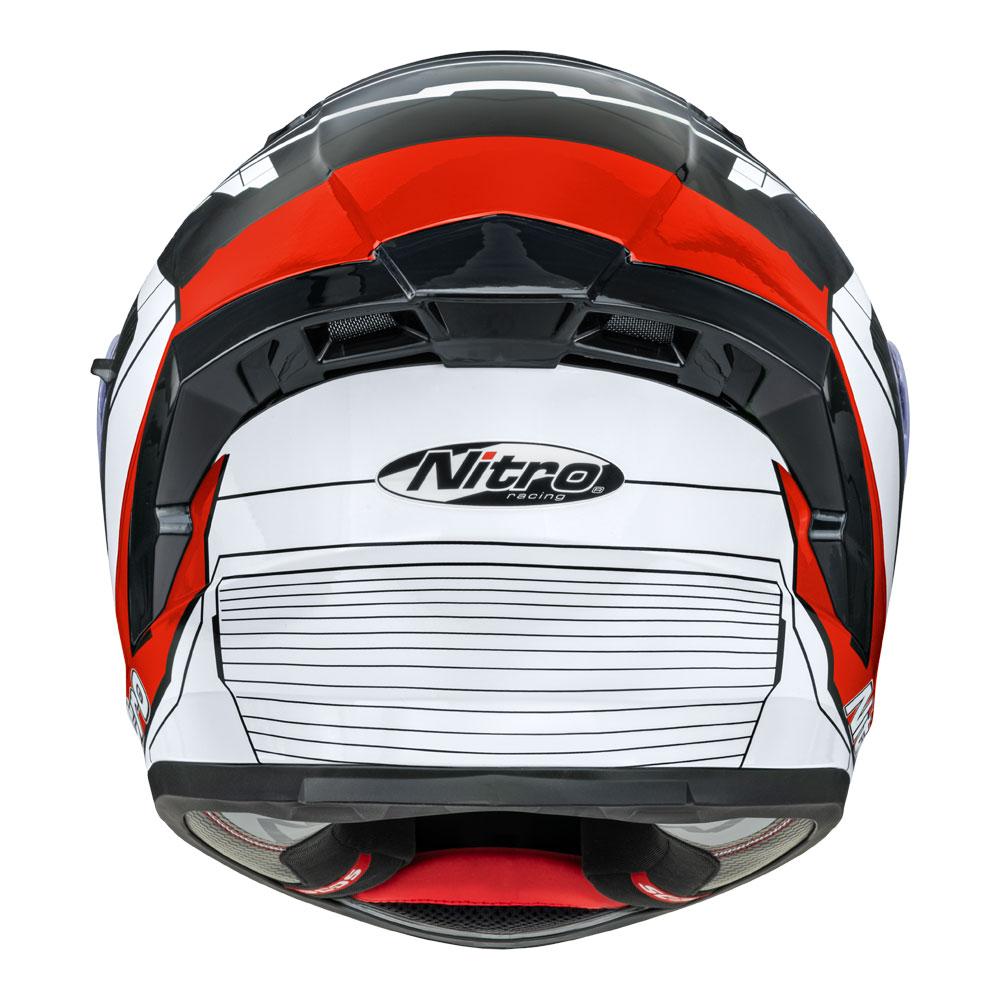 NITRO N501 FUSE GLOSS RED/WHITE/BLACK