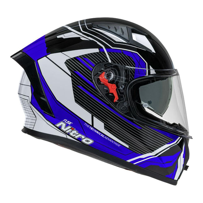 NITRO N501 FUSE GLOSS BLUE/WHITE/BLACK Hover Image