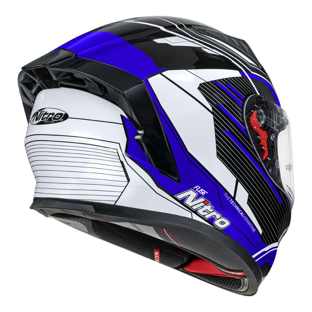NITRO N501 FUSE GLOSS BLUE/WHITE/BLACK