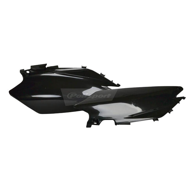 POLISPORT SIDE COVERS HONDA CRF250R 10-13/CRF450R 09-12 - BLACK Hover Image