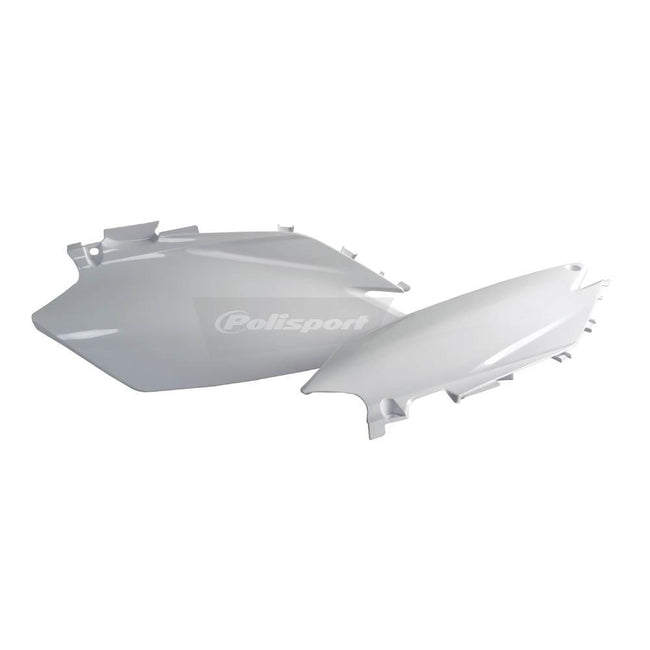 POLISPORT SIDE COVERS HONDA CRF250R 10-13/CRF450R 09-12 - WHITE Hover Image