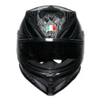 AGV K7 - DAMASCUS BLACK/SILVER