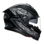 AGV K7 - DAMASCUS BLACK/SILVER