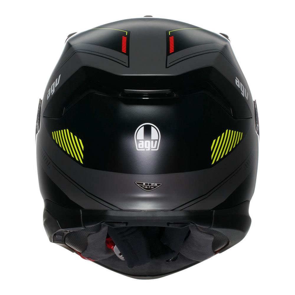 AGV K7 - KYBER MATT GREY/YELLOW FLUO