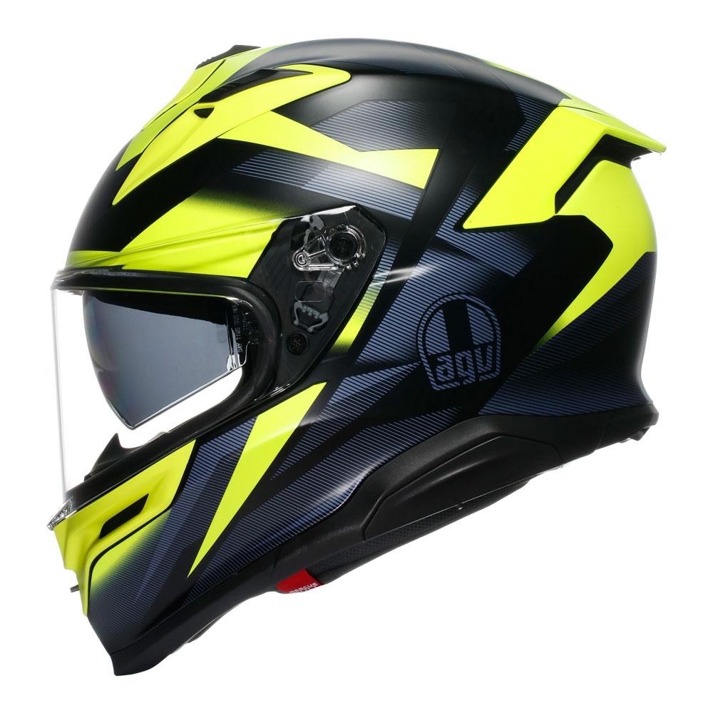 AGV K7 - GLIMPSE BLACK/YELLOW FLUO