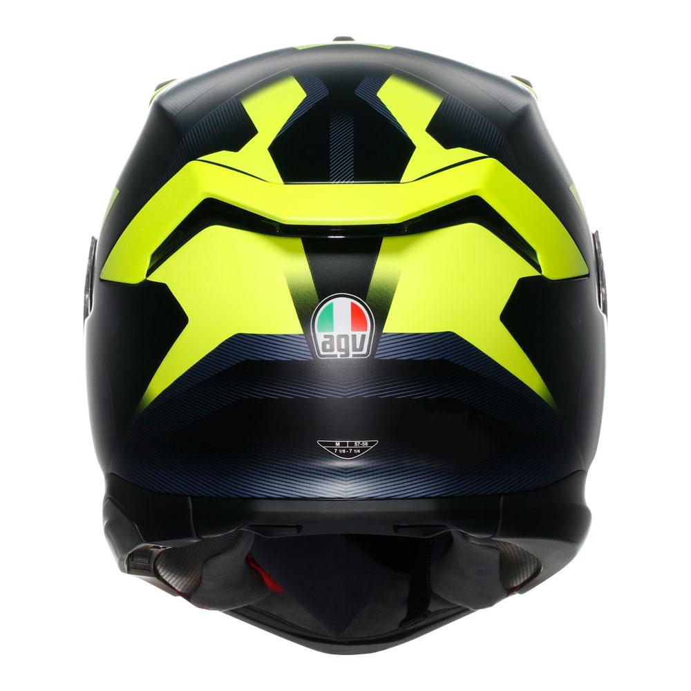 AGV K7 - GLIMPSE BLACK/YELLOW FLUO