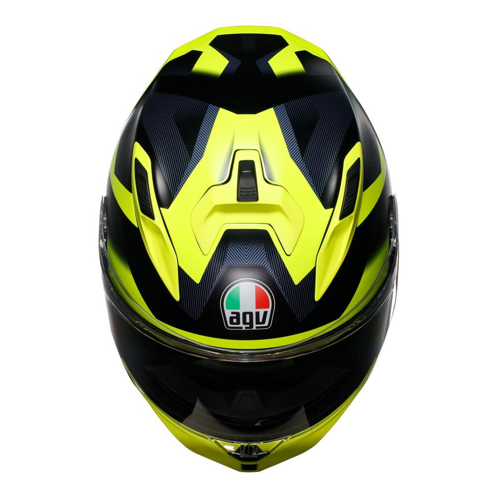 AGV K7 - GLIMPSE BLACK/YELLOW FLUO