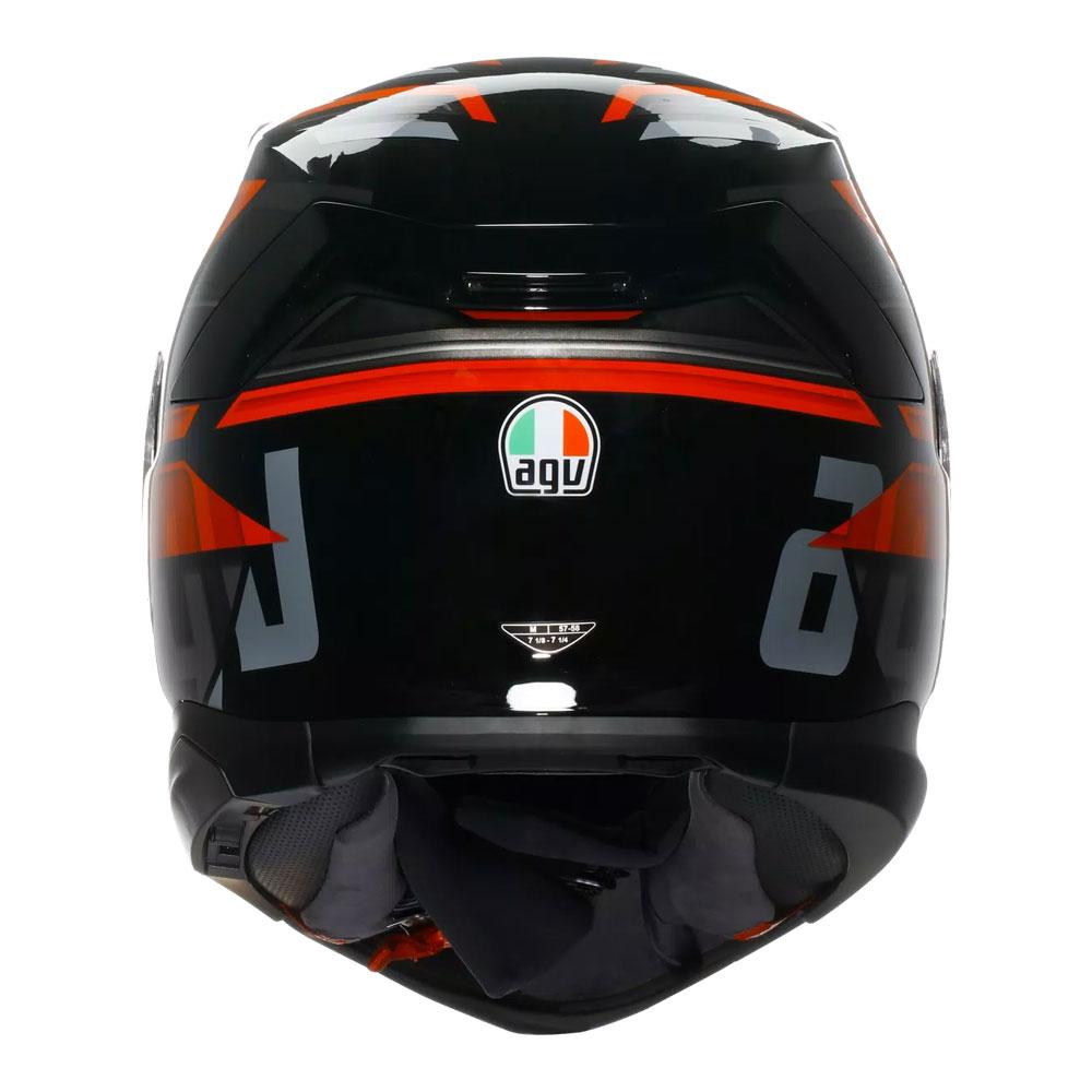 AGV K7 - TAURAX BLACK/RED