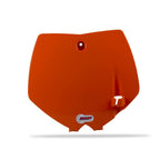 POLISPORT FRONT NUMBER PLATE KTM 65 SX 02-08 - ORANGE