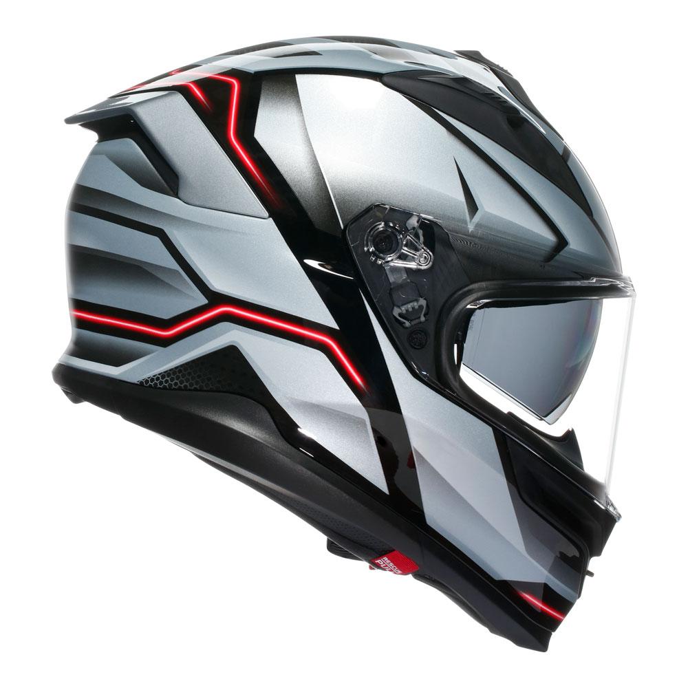 AGV K7 - JAEGER BLACK/SILVER