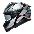 AGV K7 - JAEGER BLACK/SILVER