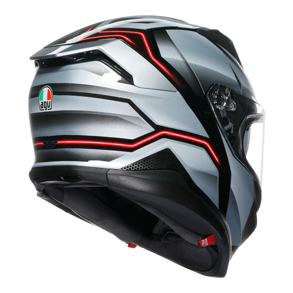 AGV K7 - JAEGER BLACK/SILVER