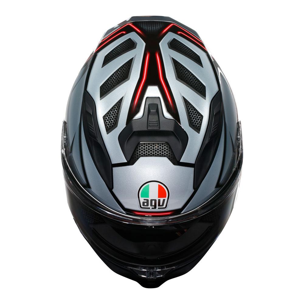 AGV K7 - JAEGER BLACK/SILVER