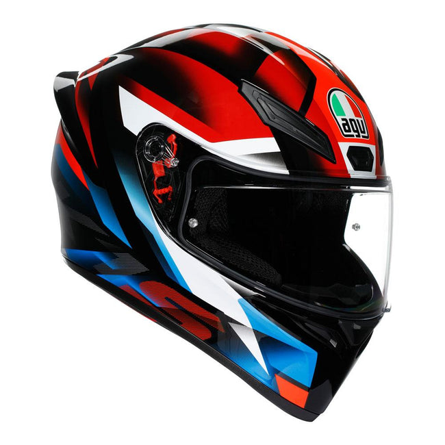 AGV K1 S - FASTLAP BLACK/RED/BLUE Hover Image