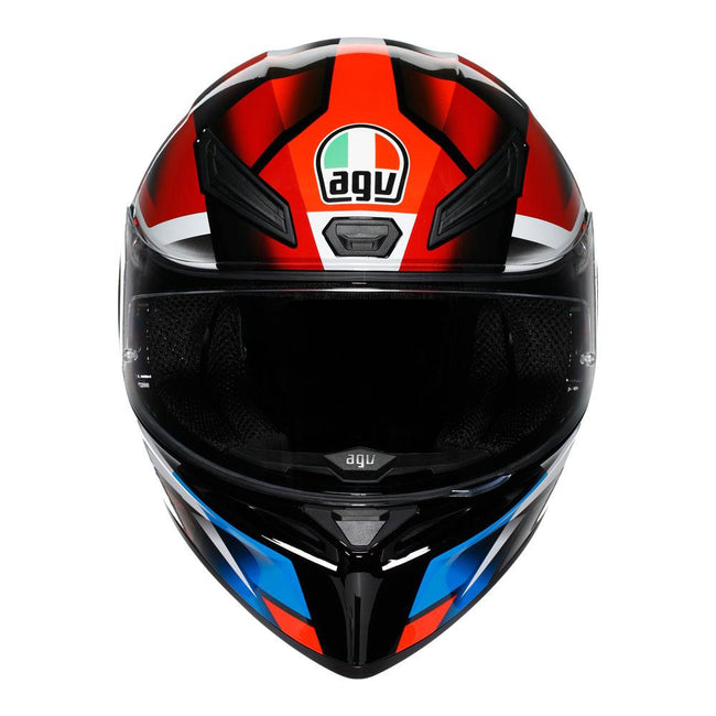 AGV K1 S - FASTLAP BLACK/RED/BLUE Main Image