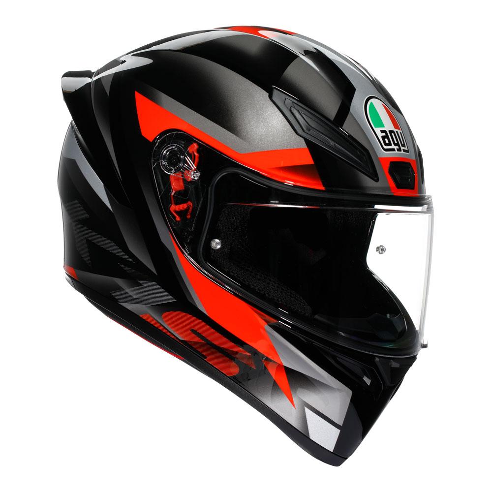 AGV K1 S - FASTLAP BLACK/GREY/RED