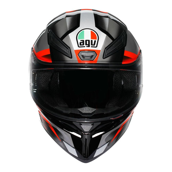 AGV K1 S - FASTLAP BLACK/GREY/RED Main Image
