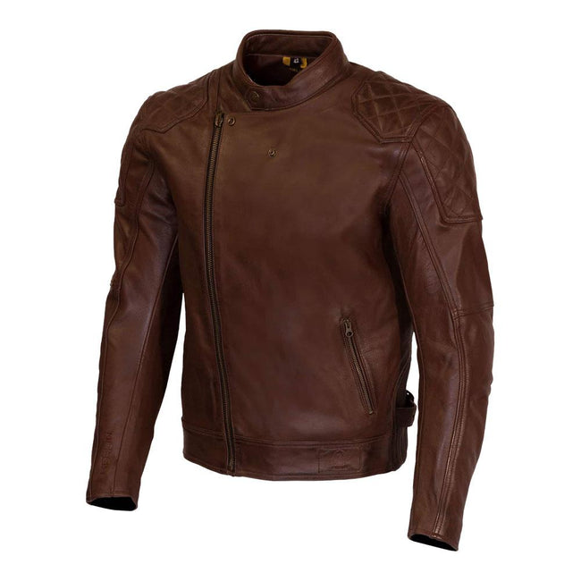 Merlin Chester CafÃ© D3O® Leather Jacket Brown Hover Image