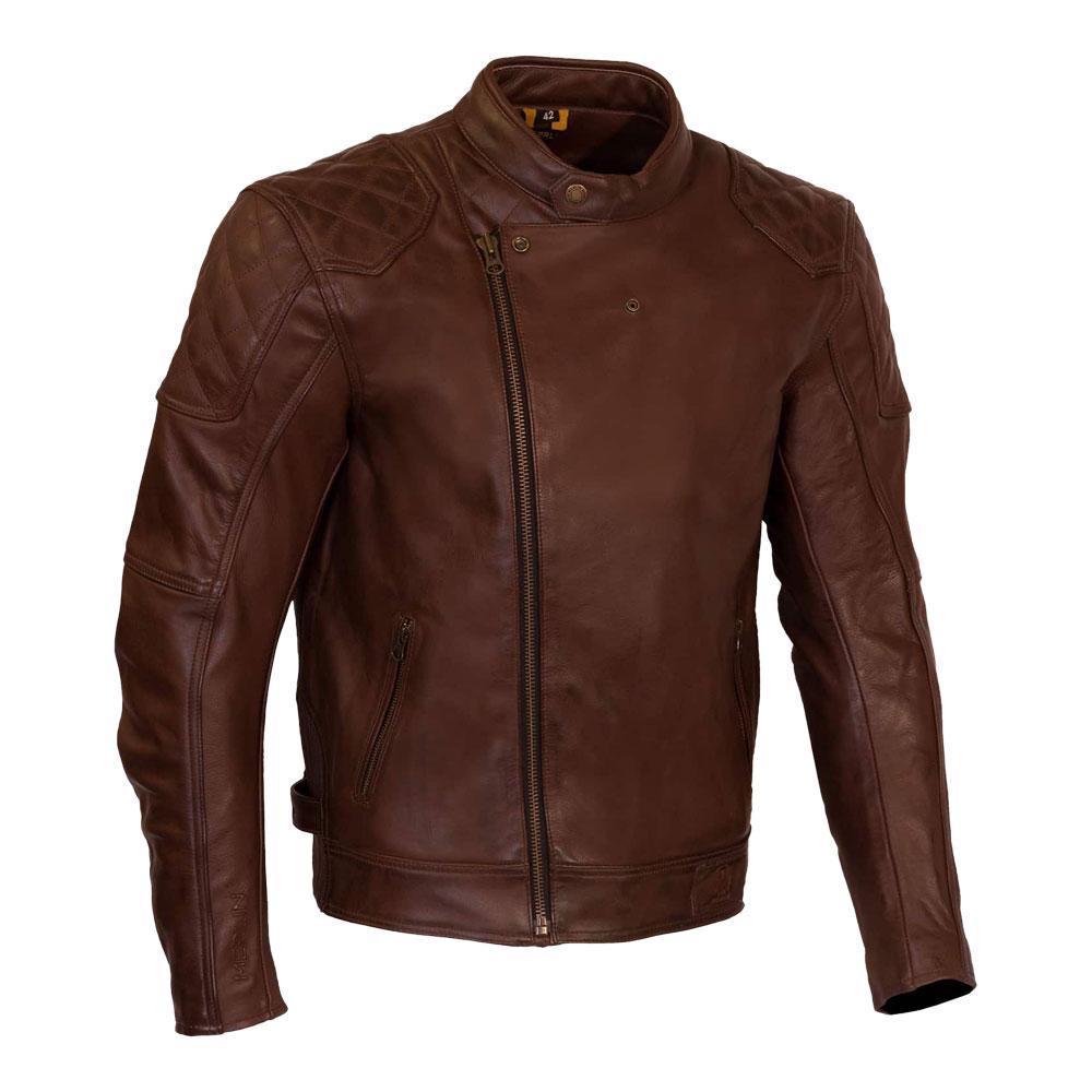 Merlin Chester CafÃ© D3O® Leather Jacket Brown
