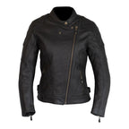 Merlin Bristol CafÃ© D3O® Ladies Leather Jacket Black