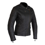 Merlin Bristol CafÃ© D3O® Ladies Leather Jacket Black