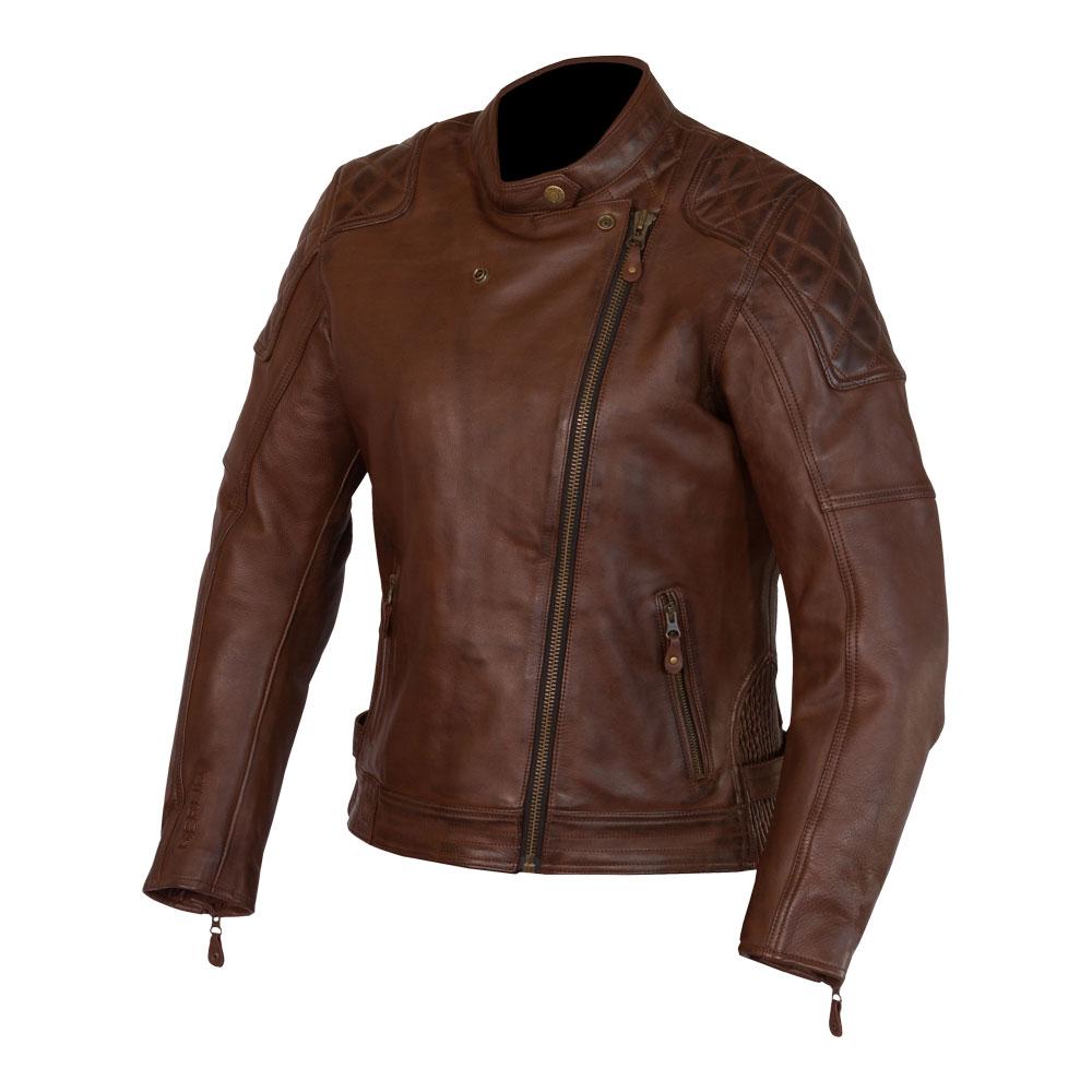 Merlin Bristol CafÃ© D3O® Ladies Leather Jacket Brown