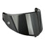 AGV VISOR SCRATCH RESISTANT RACE 3 MPLK IRIDIUM SILVER