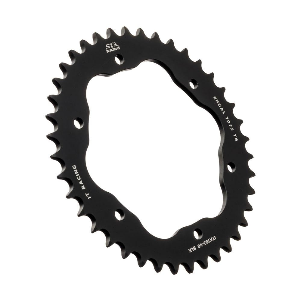 JT REAR ALLOY SPROCKET - BLACK - 42T 520P (ADAPTOR REQUIRED)