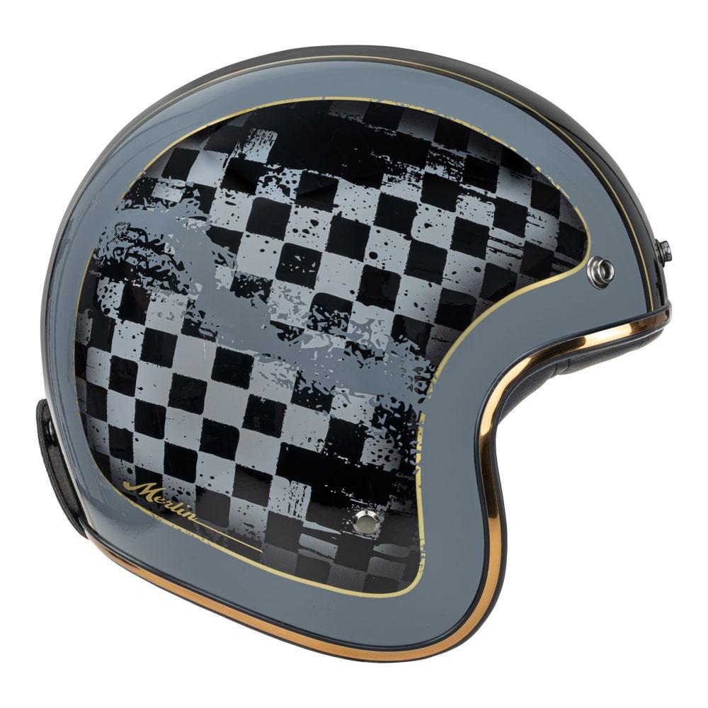Merlin Blackbird Racer Helmet Black