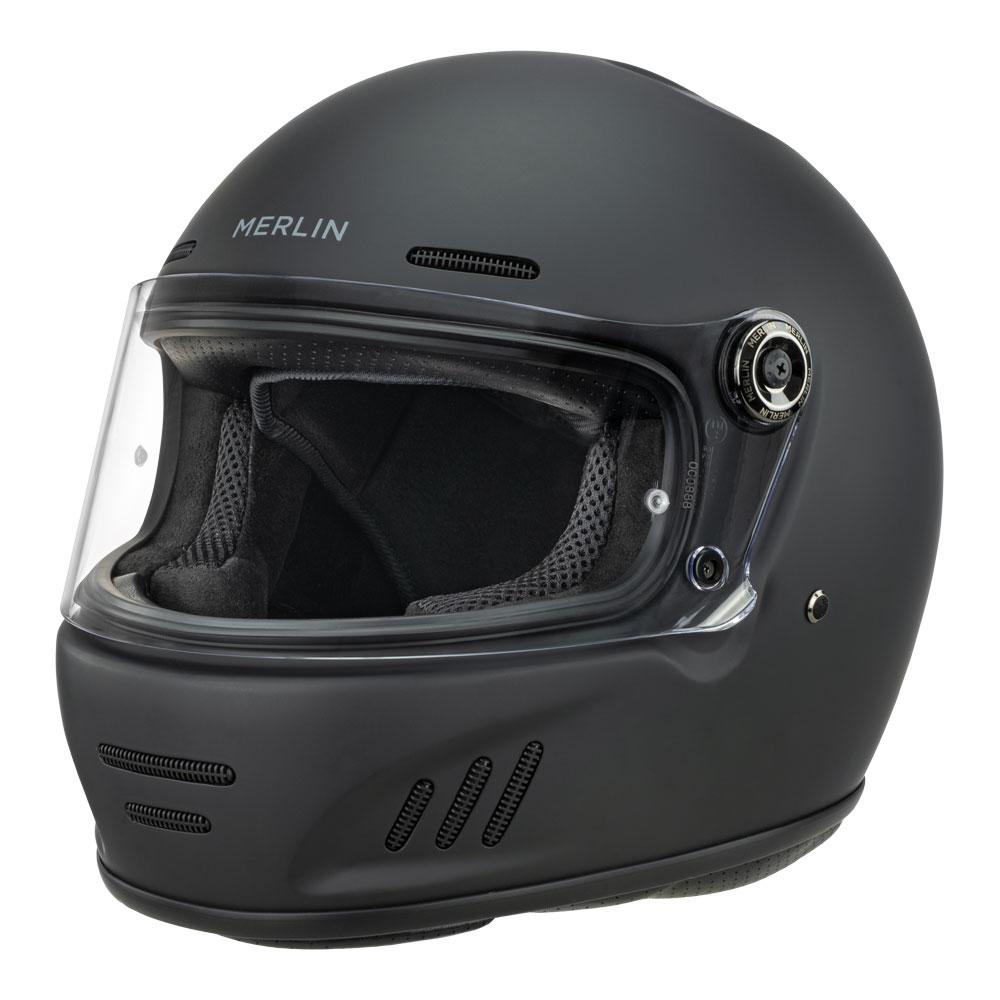 Merlin Revival Helmet Matt Black