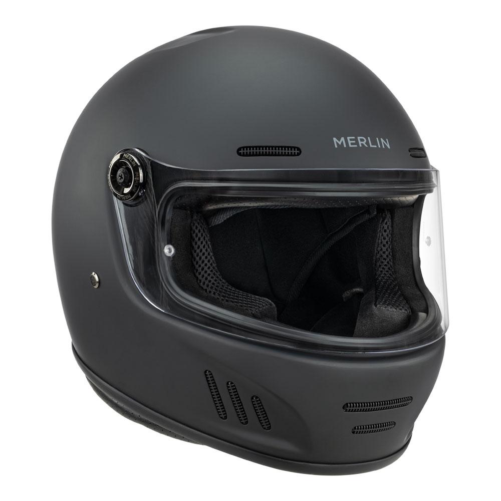 Merlin Revival Helmet Matt Black