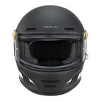 Merlin Revival Flash Helmet Matt Black