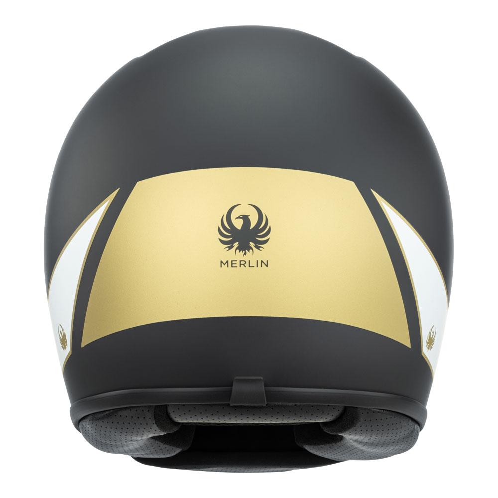 Merlin Revival Flash Helmet Matt Black