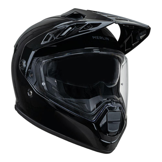 Merlin Torres Helmet Gloss Black Main Image