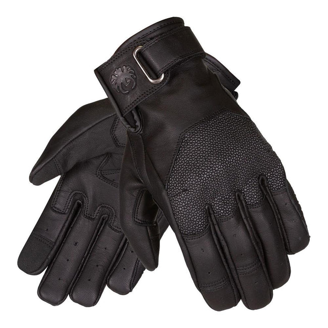 Merlin Valor D3O® Leather Gloves Black Main Image