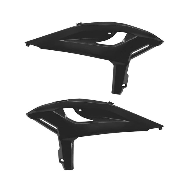 POLISPORT RADIATOR SHROUDS BETA X-PRO 2T/4T 25-BLACK Hover Image