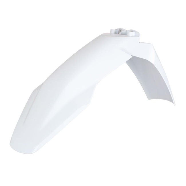 POLISPORT FRONT FENDER HUSQVARNA TC/FC 23- TE/FE 24- WHITE Hover Image