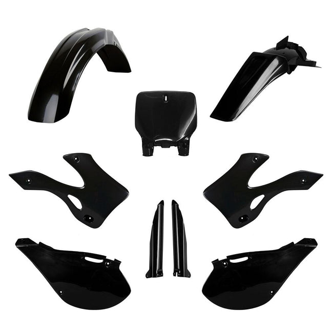 POLISPORT MX KIT KAWASAKI KX125R/250 99-02 BLACK Hover Image