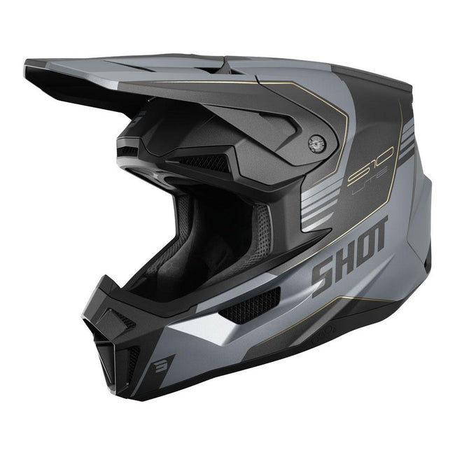 Shot Lite S10 Helmet Black/Grey Matt Hover Image